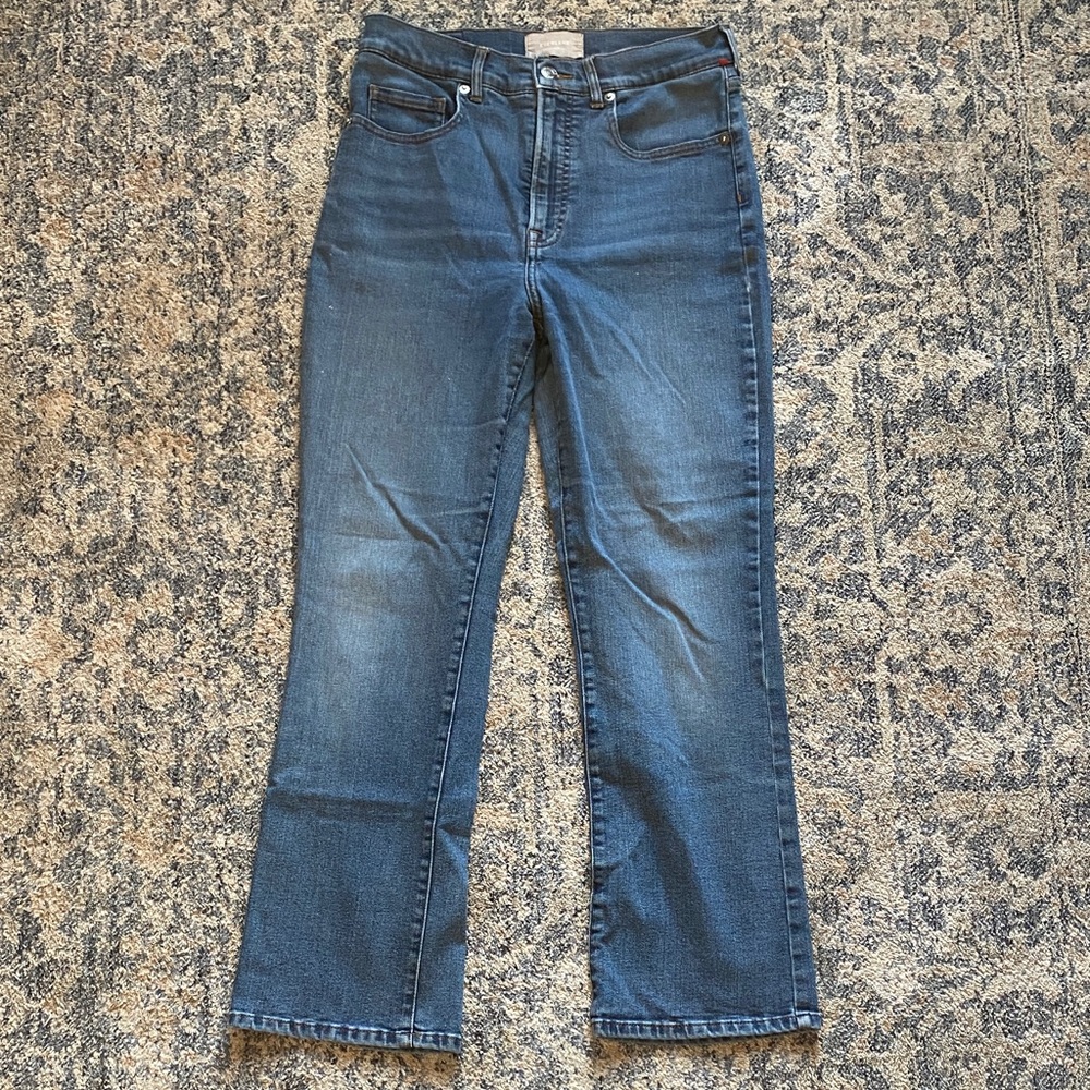 Everlane The Authentic Stretch Slim Bootcut Jeans